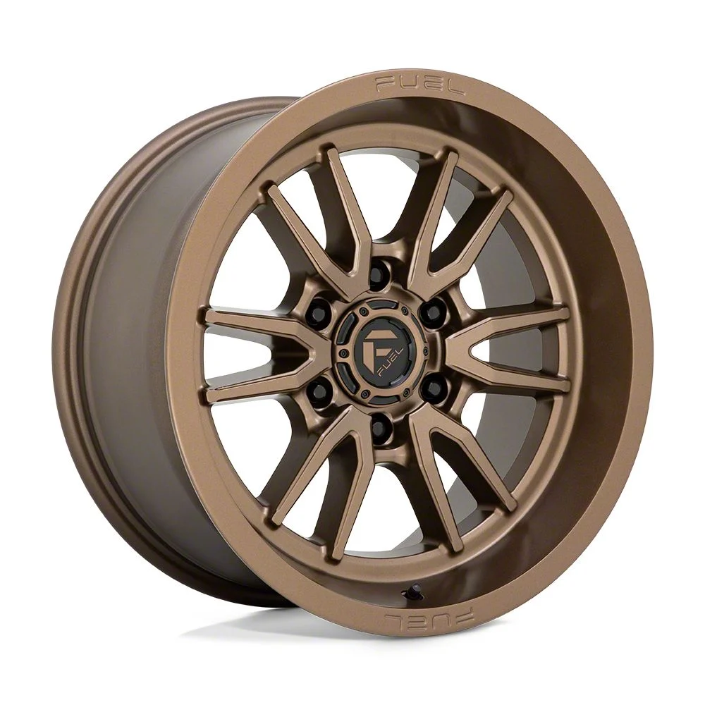 Fuel Wheels Clash Bronze 6-Lug Wheel; 17x9; 1mm Offset (19-26 Sierra 1500)