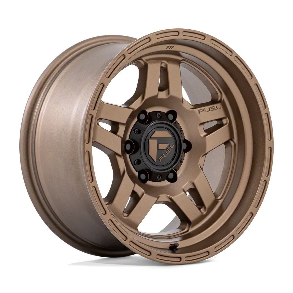 Fuel Wheels Oxide Matte Bronze 6-Lug Wheel; 17x8.5; 1mm Offset (14-18 Sierra 1500)