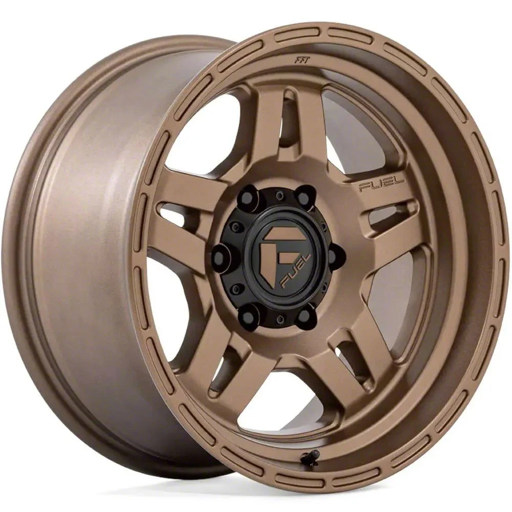 Fuel Wheels Oxide Matte Bronze 6-Lug Wheel; 17x9; -38mm Offset (14-18 Sierra 1500)
