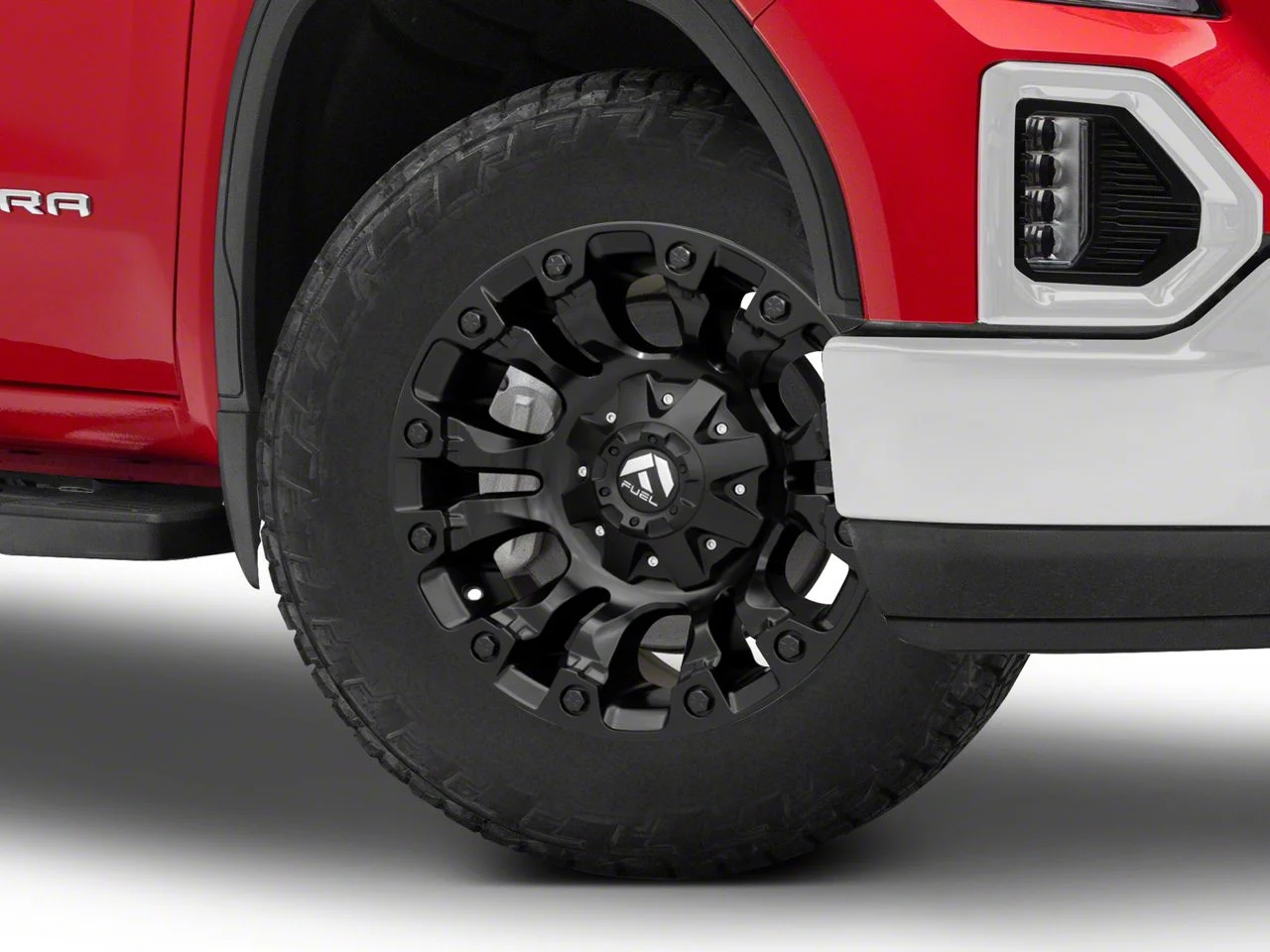 Fuel Wheels Vapor Matte Black 6-Lug Wheel; 20x9; 1mm Offset (19-26 Sierra 1500)