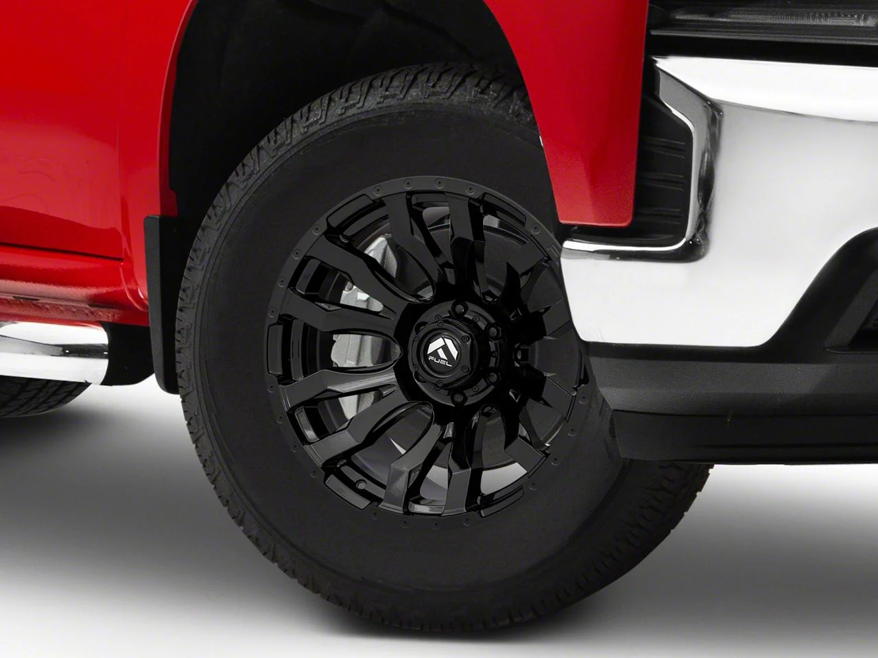 Fuel Wheels Blitz Gloss Black 6-Lug Wheel; 18x9; 20mm Offset (19-26 Silverado 1500)