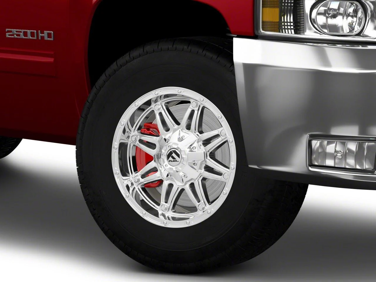 Fuel Wheels Hostage Chrome 8-Lug Wheel; 17x9; 1mm Offset (07-10 Silverado 2500 HD)