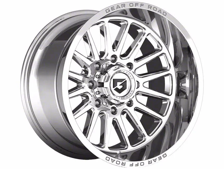 Gear Off-Road Leverage Chrome 6-Lug Wheel; 20x9; 18mm Offset (07-14 Tahoe)
