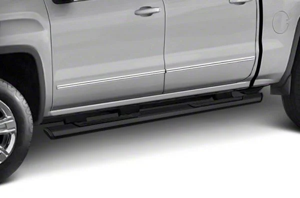 GEM Tubes Octa Series Nerf Side Step Bars; Textured Black (19-26 RAM 1500 Crew Cab)