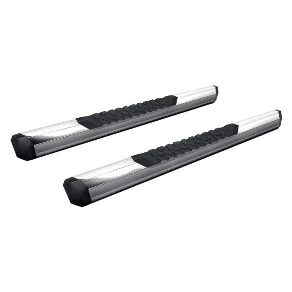GEM Tubes Octa Series Nerf Side Step Bars; Chrome (03-09 RAM 2500 Regular Cab)