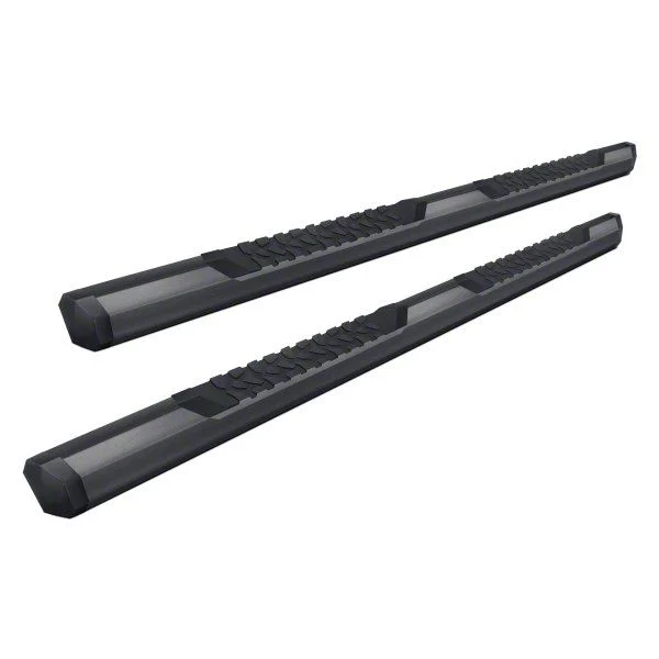 GEM Tubes Octa Series Nerf Side Step Bars; Textured Black (10-18 RAM 2500 Crew Cab)
