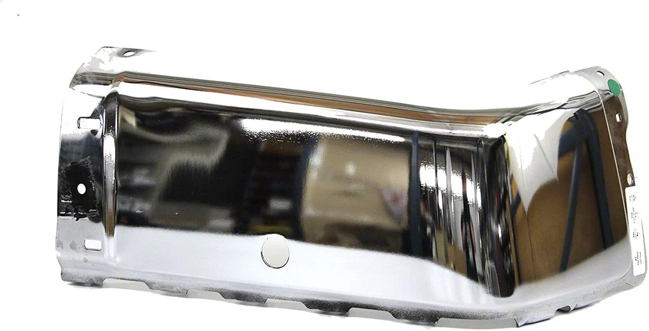 Bumper Extension; Rear Left Outer; With Rear Object Sensor; Chrome (07-14 Sierra 3500 HD)