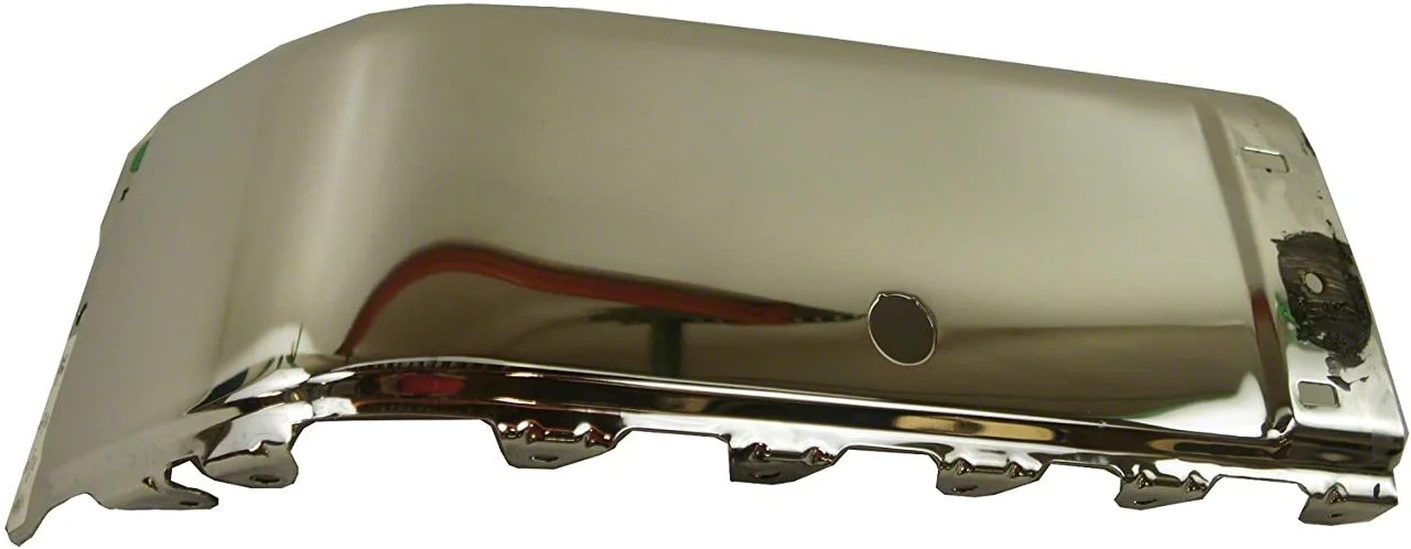 Bumper Extension; Rear Right Outer; With Rear Object Sensor; Chrome (07-14 Sierra 3500 HD)