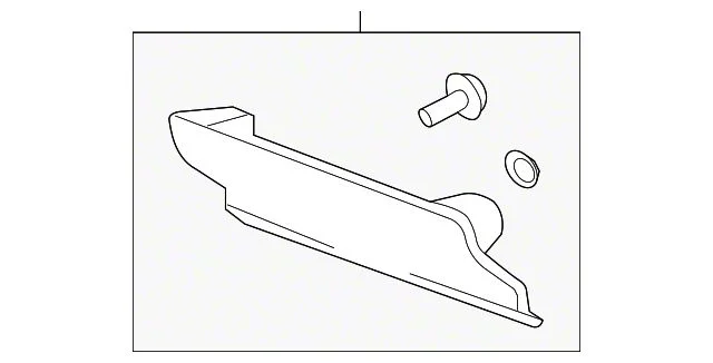 Bumper Insert; Front; Painted (15-19 Sierra 3500 HD)