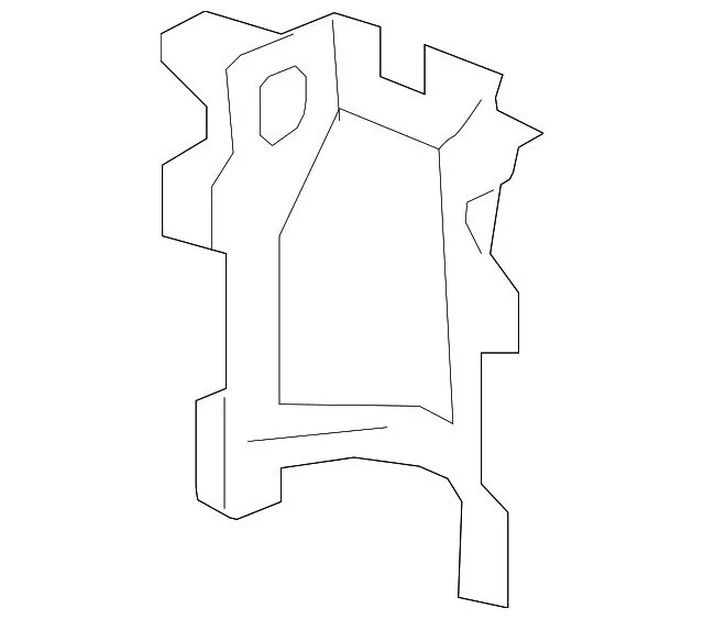 Radiator Support; Center (07-14 Sierra 3500 HD)