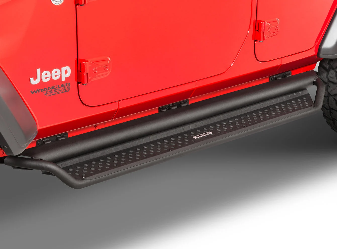 Go Rhino D14505T Dominator D1 Side Steps for 07-18 Jeep Wrangler Unlimited JK 4-Door