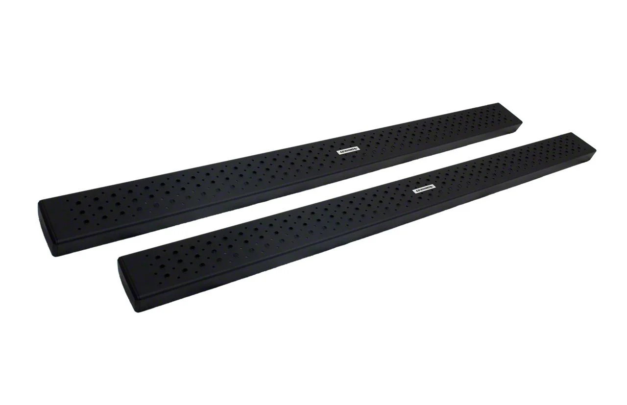 Go Rhino HD OE Xtreme Side Steps; Textured Black (11-14 6.0L Sierra 3500 HD Extended Cab)