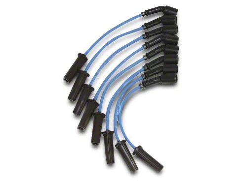 Granatelli Motor Sports High Performance Ignition Wires; 9-Inch; Blue (07-14 5.3L Tahoe)