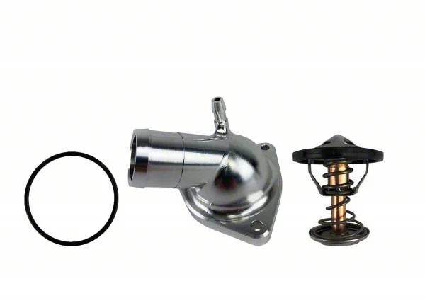 Granatelli Motor Sports Billet Thermostat Housing with Thermostat; 160 Degree (14-20 6.2L Yukon)