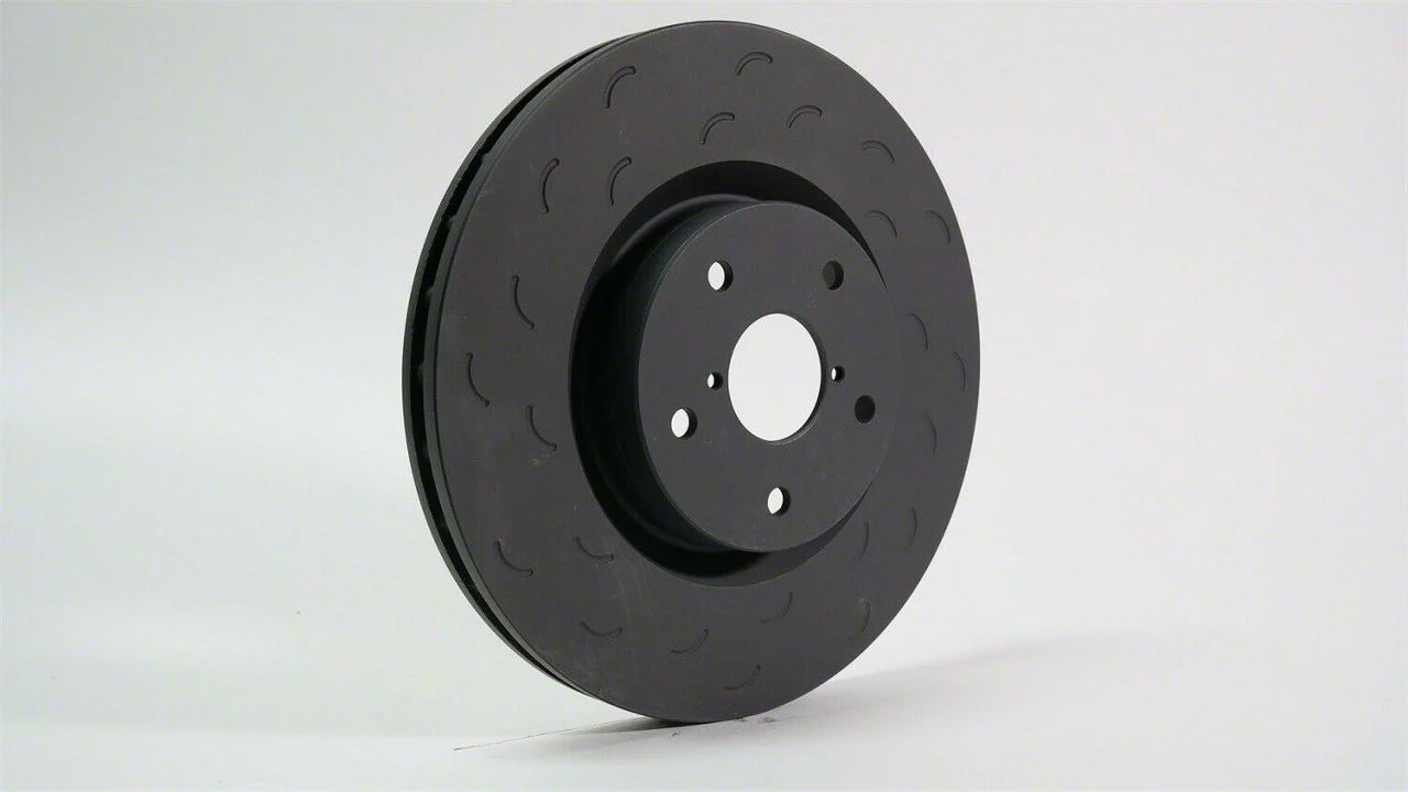Hawk Performance Talon Slotted 8-Lug Rotors; Front Pair (11-18 Sierra 3500 HD)