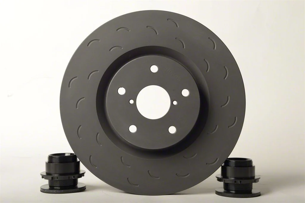 Hawk Performance Talon Slotted 8-Lug Rotors; Rear Pair (11-16 Sierra 3500 HD DRW)