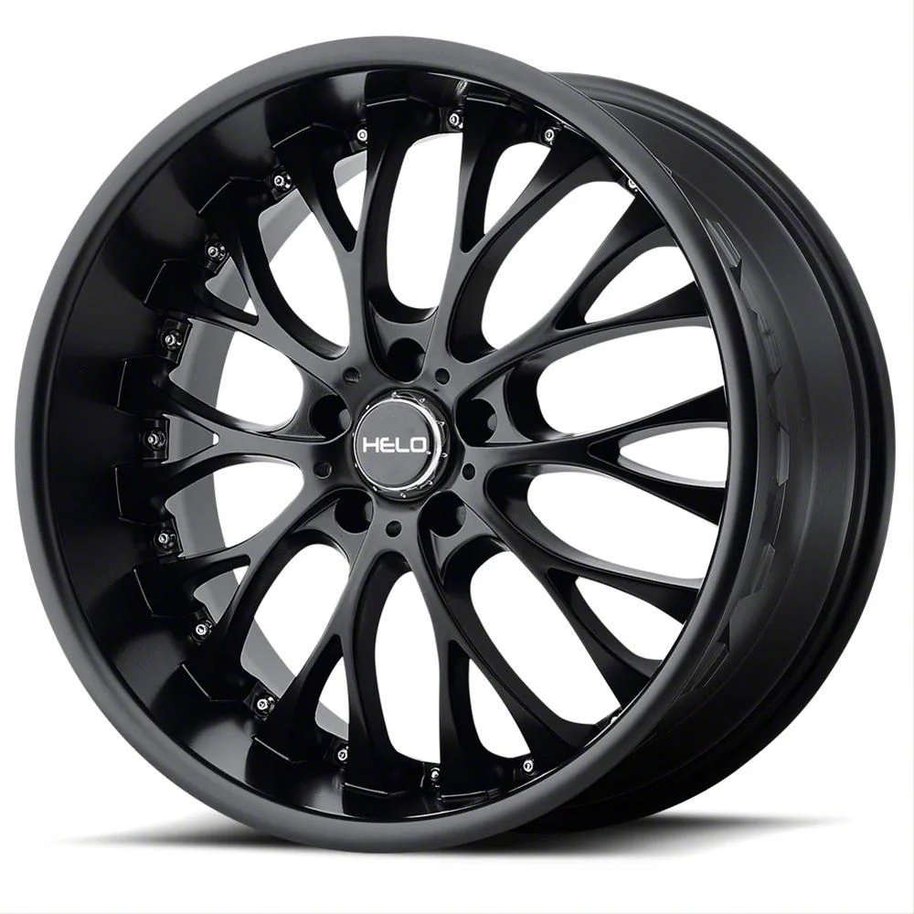 HELO HE890 Satin Black Wheel; 20x8.5; 35mm Offset (05-09 Mustang)