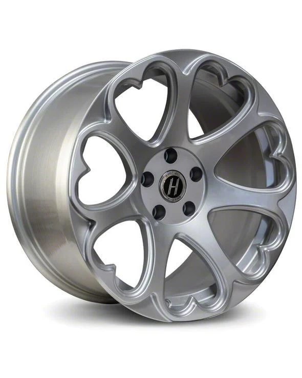 KOKORO Silver Wheel; Rear Only; 20x10; 35mm Offset (24-26 Mustang)