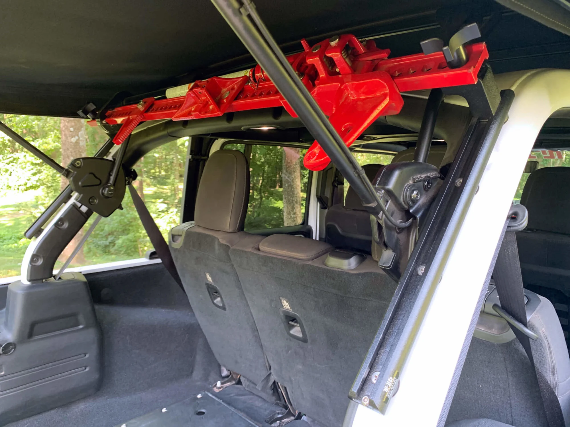 Hi-Lift TT-1000 Trail Trak Roll Cage Track Mounting System  for 18-22 Jeep Wrangler JL Unlimited