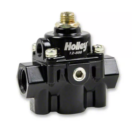 Holley Diecast EFI By-Pass Style Fuel Pressure Regulator; 60 PSI
