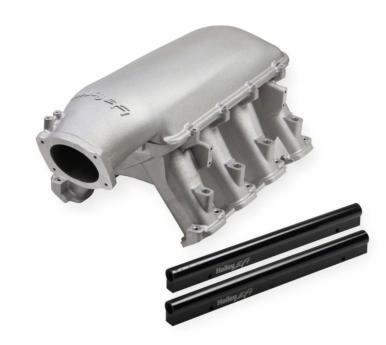 Holley Gen V LT1 Hi-Ram Intake Manifold with 92mm LS Throttle Body Mount, Port EFI Provisions and Fuel Rails (16-24 Camaro SS)