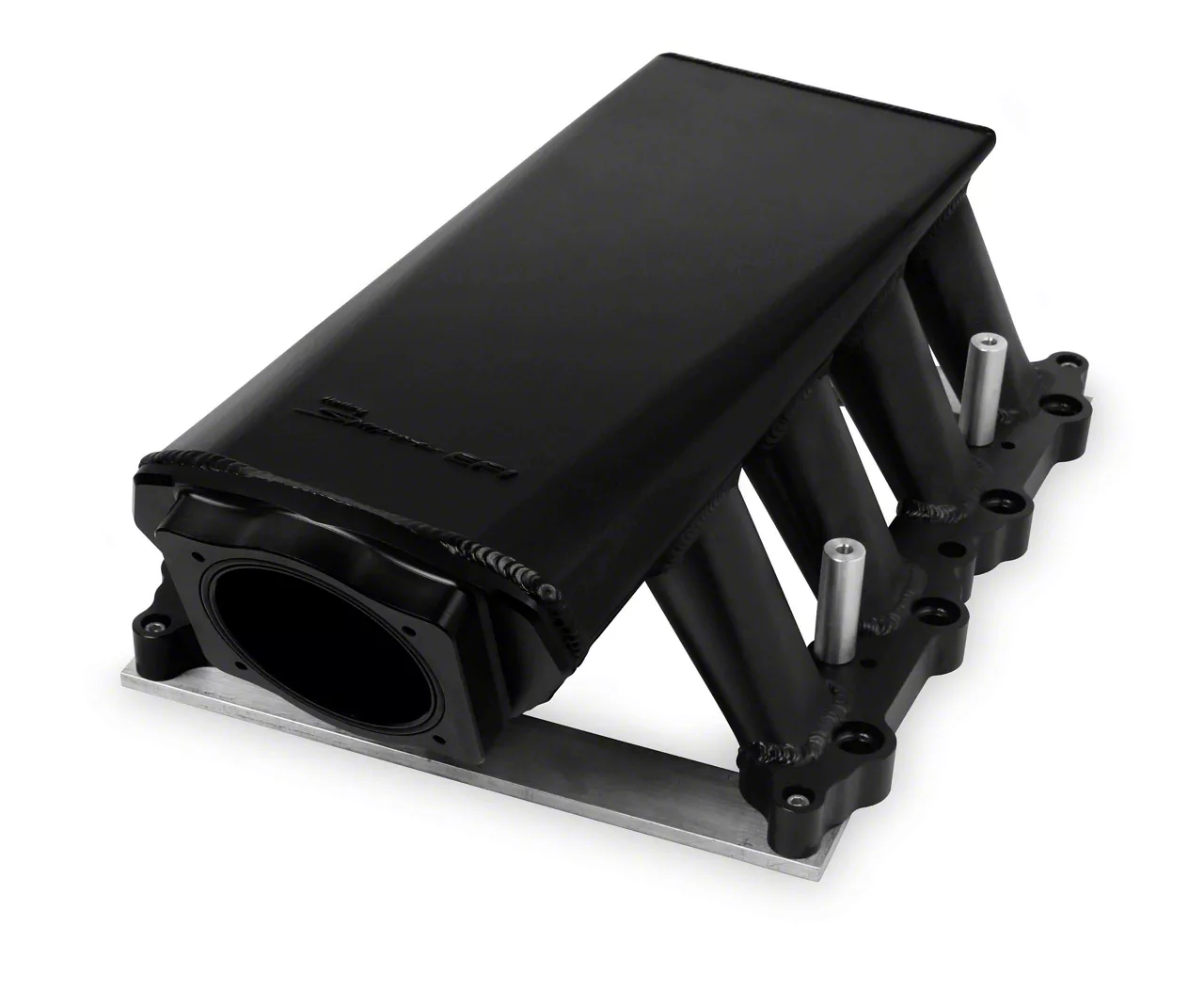 Sniper EFI Hi-Ram Intake Manifold; Black (15-17 Mustang GT)