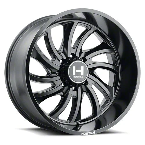 Hostile Demon Asphalt 8-Lug Wheel; 20x12; -44mm Offset (11-14 Sierra 3500 HD SRW)