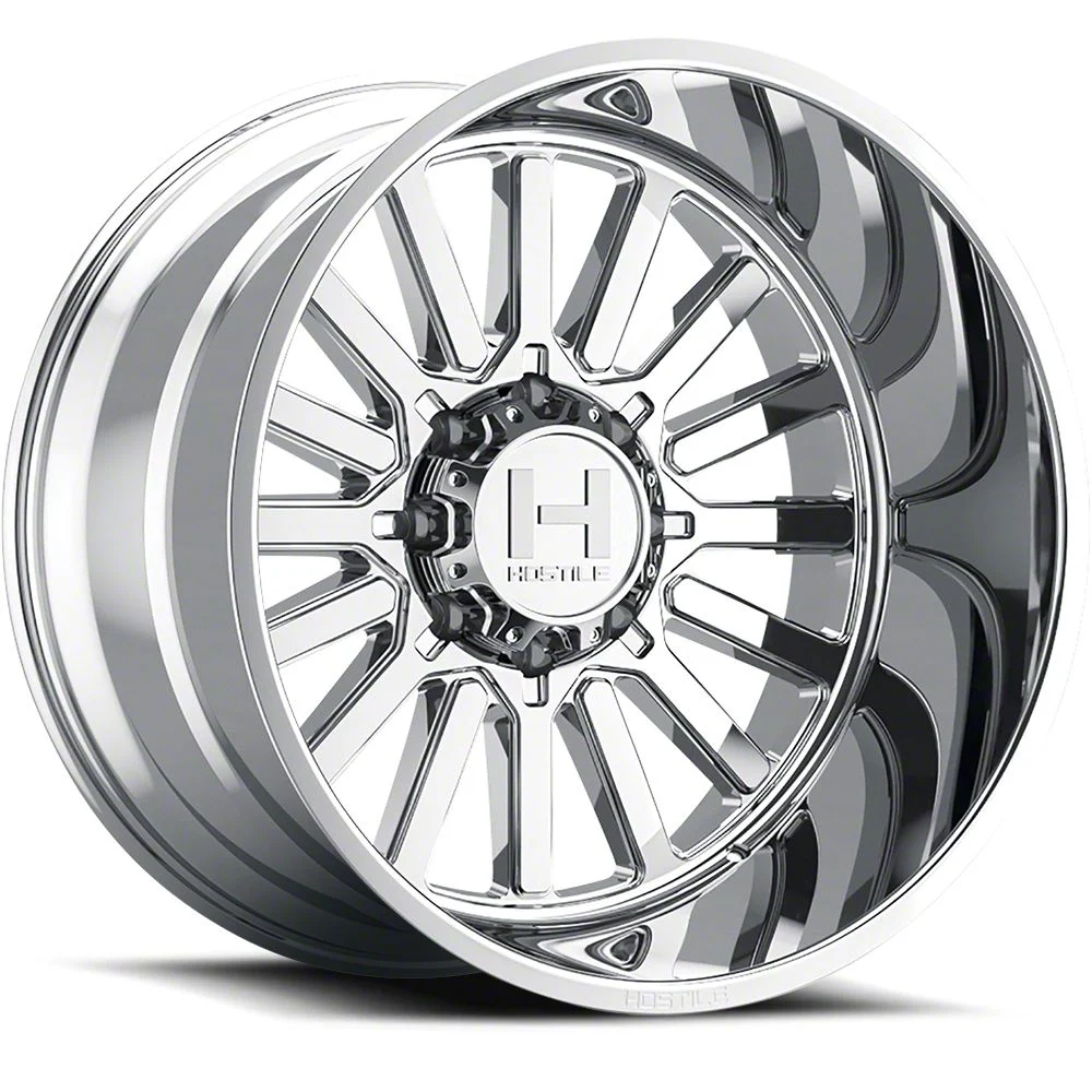 Hostile Titan Armor Plated 8-Lug Wheel; 20x9; 12mm Offset (20-26 Sierra 2500 HD)