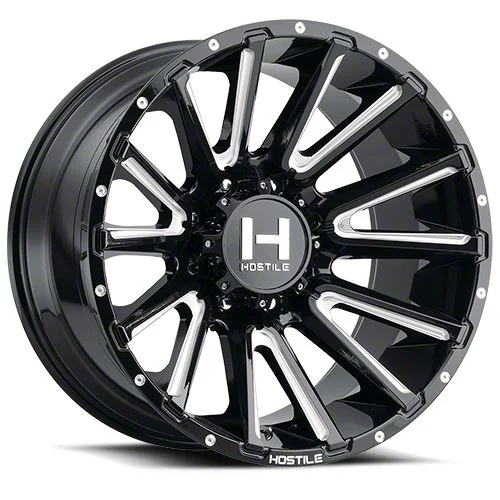 Hostile Typhoon Blade Cut 8-Lug Wheel; 20x10; -19mm Offset (20-26 Sierra 2500 HD)