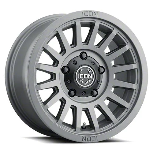 ICON Alloys Recon SLX Charcoal 6-Lug Wheel; 17x8.5; 0mm Offset (15-20 Tahoe)