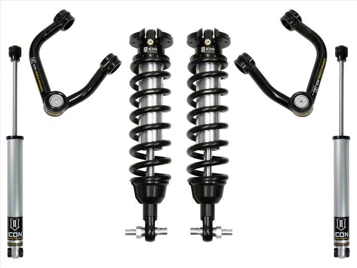 ICON Vehicle Dynamics 0 to 3.50-Inch Suspension Lift System with Tubular Upper Control Arms; Stage 2 (19-23 Ranger)
