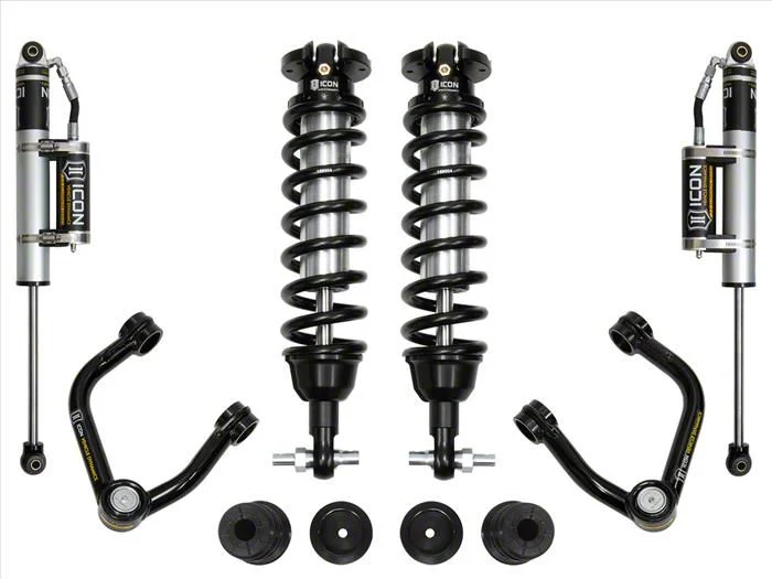 ICON Vehicle Dynamics 0 to 3.50-Inch Suspension Lift System with Tubular Upper Control Arms; Stage 3 (19-23 Ranger)