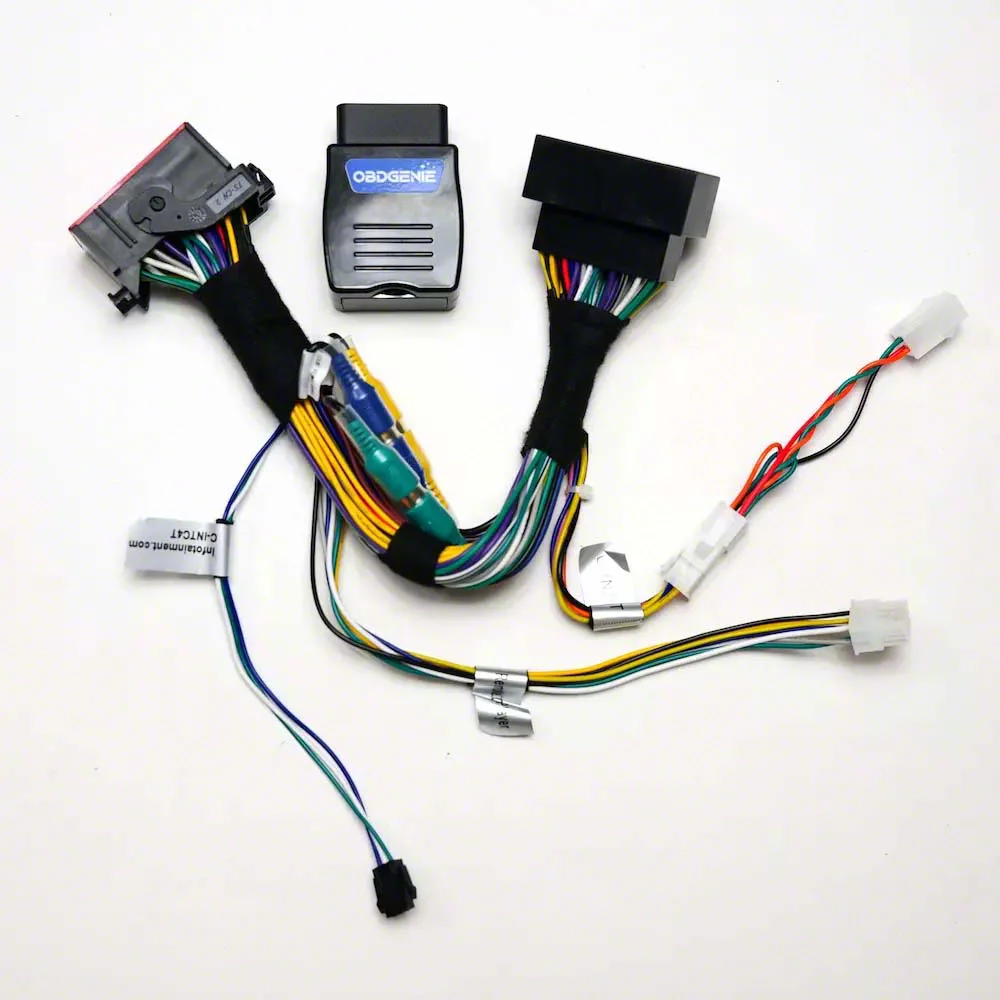 Infotainment OBD Genie Rear View Camera Programmer with C4T Harness (11-17 Charger)
