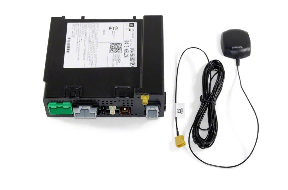 Infotainment Factory GM SiriusXM Satellite Radio Kit with Aftermarket Magnetic Antenna Mount for Option Code IO4, IO5 and IO6 (14-19 Corvette C7)