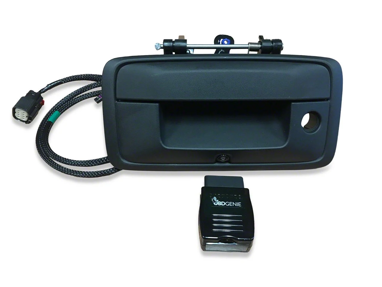 Infotainment ailGate Handle Backup Camera Kit; IO5 or IO6 Upgrade (16-19 Sierra 3500 HD)