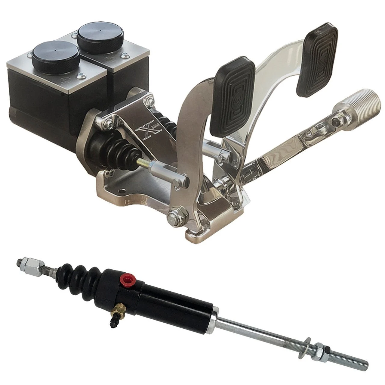 Jamar BP5000TX Dune Buggy Pedals 3/4" Brake W/Roller Gas Pedal & Slave Cylinder