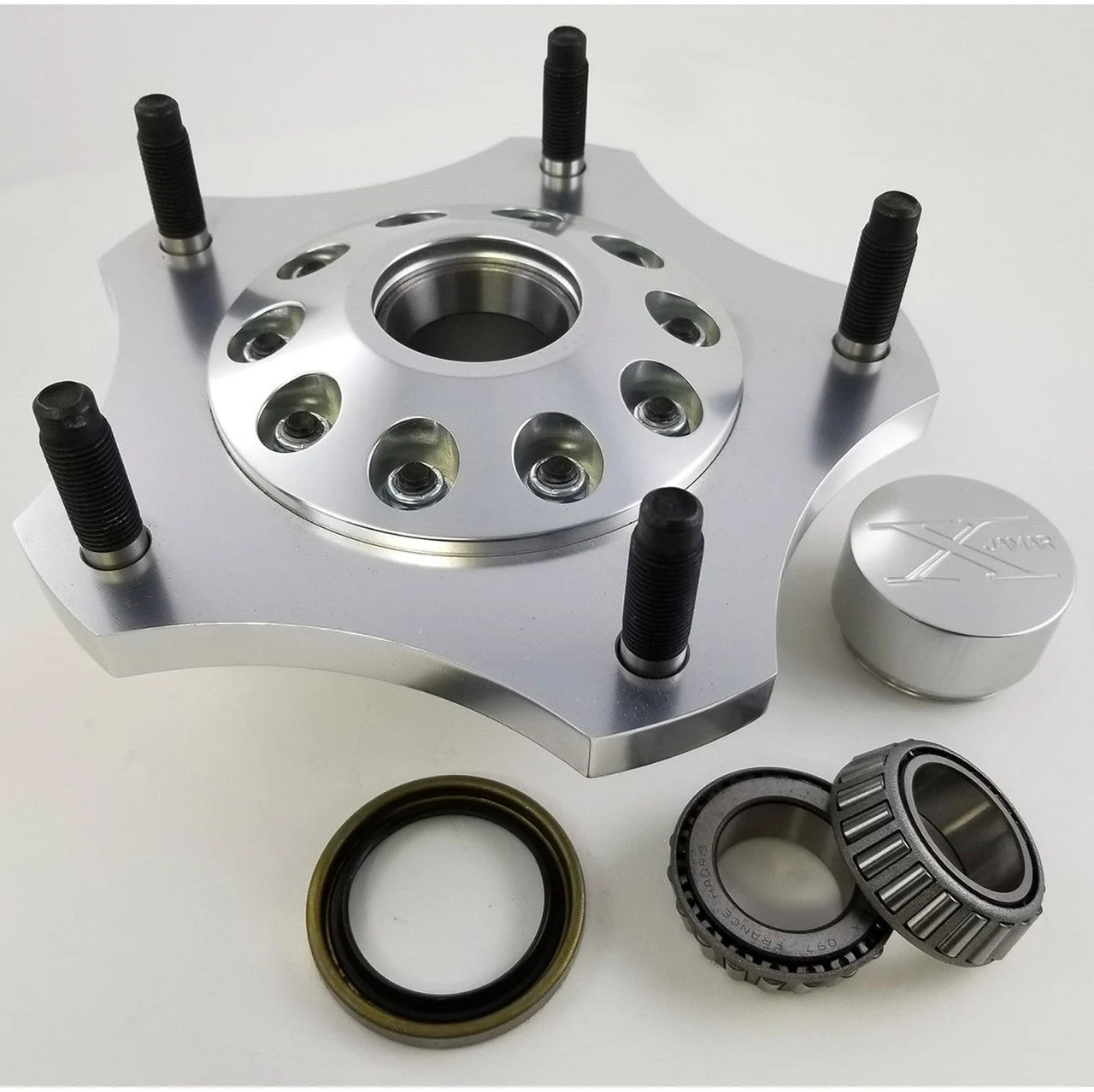 Jamar Performance USA 5 Lug Hub Kit For King Pin Spindles Eliminates Brakes