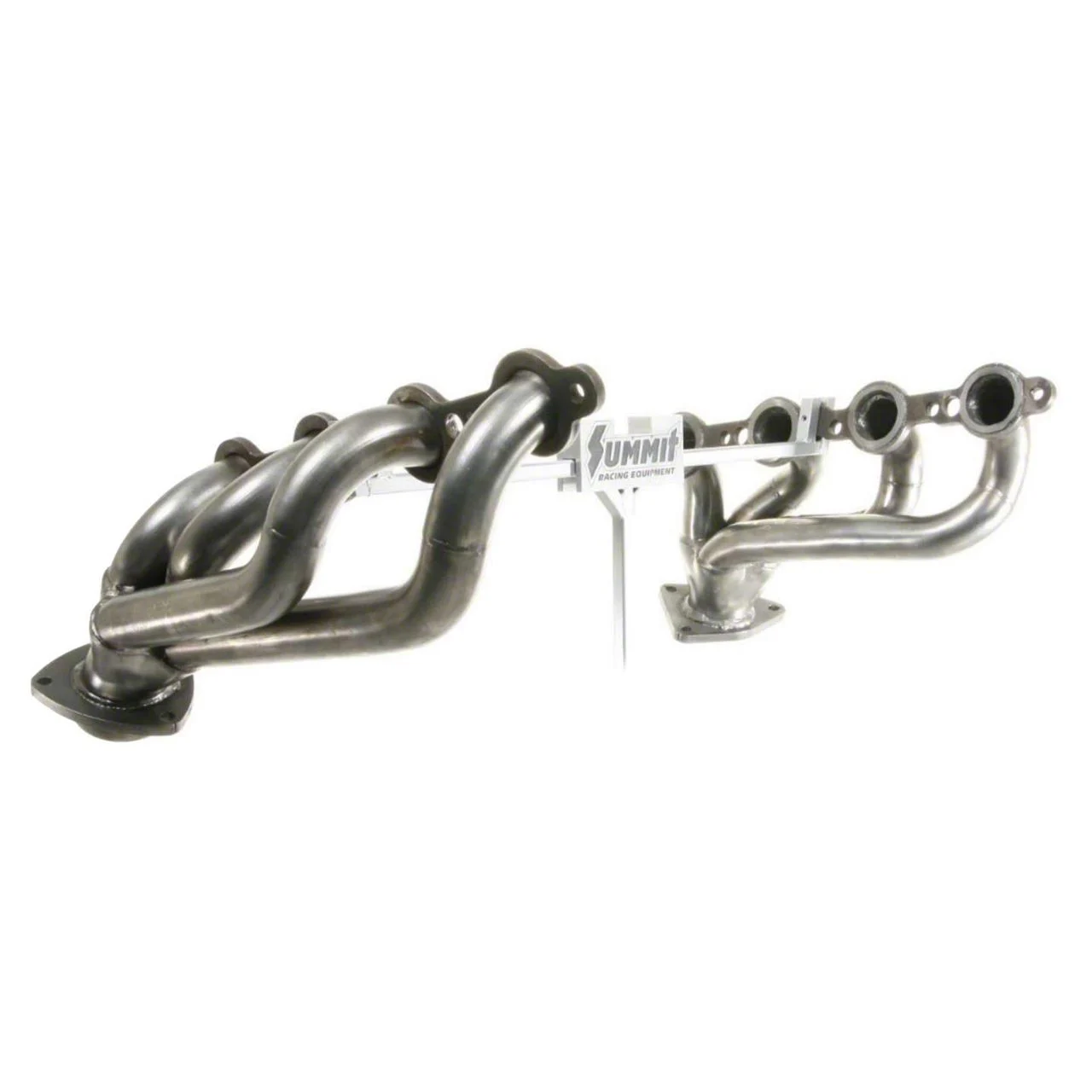 JBA 1-5/8-Inch Shorty Headers; Natural (07-13 6.0L Sierra 3500 HD)