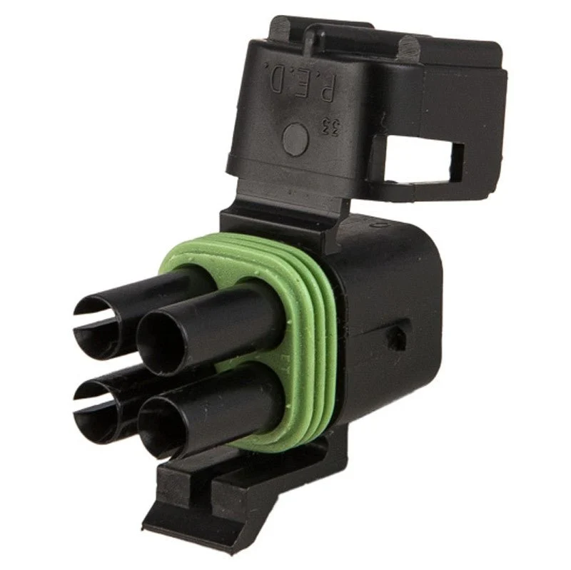 K4 4 Square Circuit Weather Pak Connector Housing (Female Side) USA Made,10 Pack