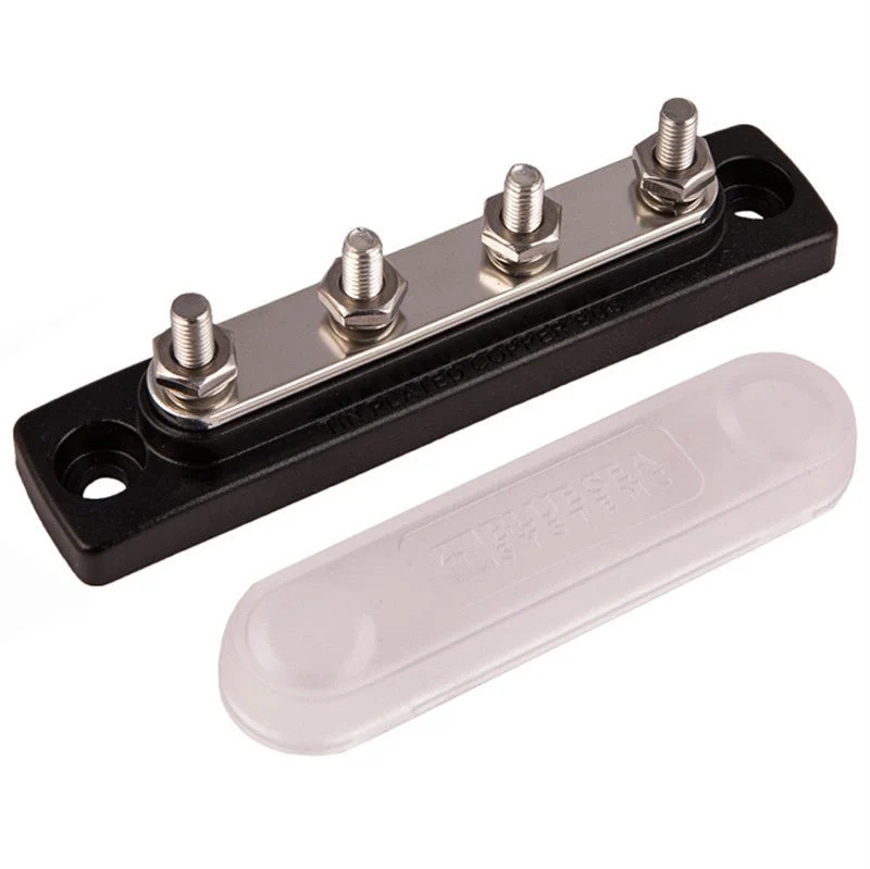 K4 Common BusBar 100 Amp, 300 Max Volt AC, 48 Max Volt DC, 10/32 Terminal Studs