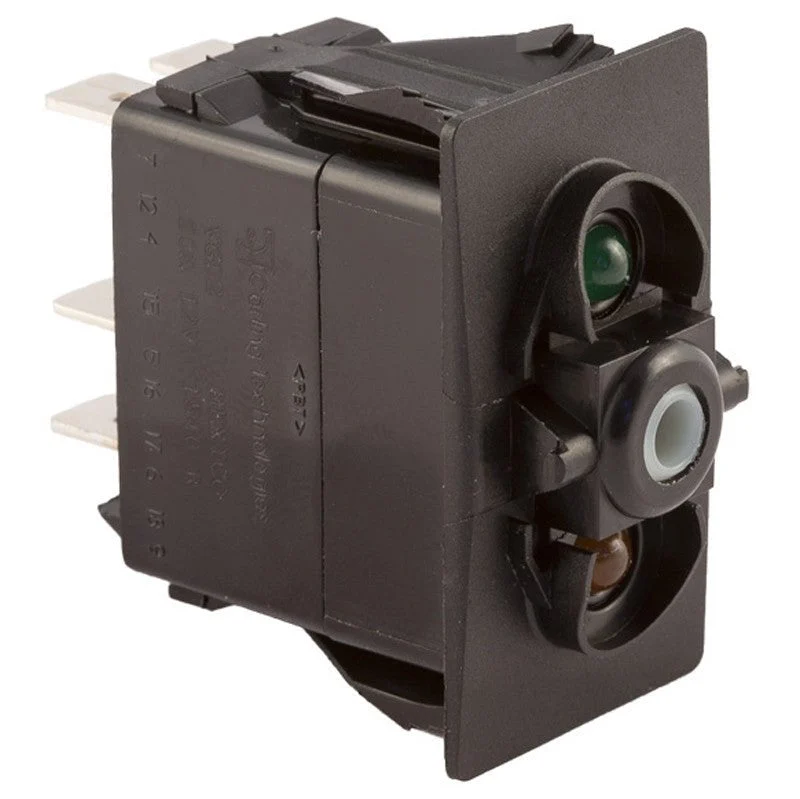 K4 OFF-ON 1-ON 1+2 Contura II, III, &V Switch Two LED - Grn / Amb
