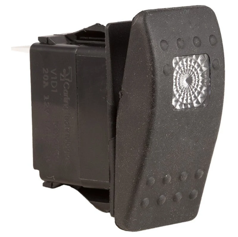 K4 OFF-ON Contura II Sealed Switch W/Soft Touch Actuator One Clear Lens