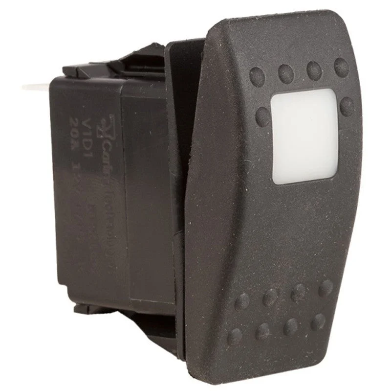 K4 OFF-ON Contura II Sealed Switch W/Soft Touch Actuator One White Lens