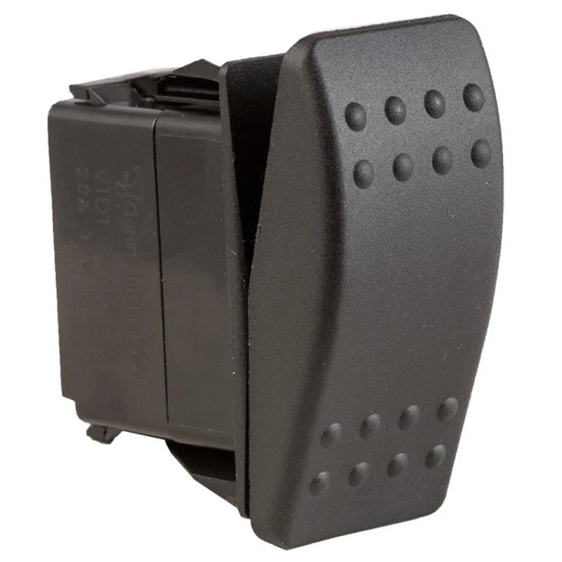 K4 ON-OFF-ON Contura II Sealed Switch W/Soft Touch Black Actuator