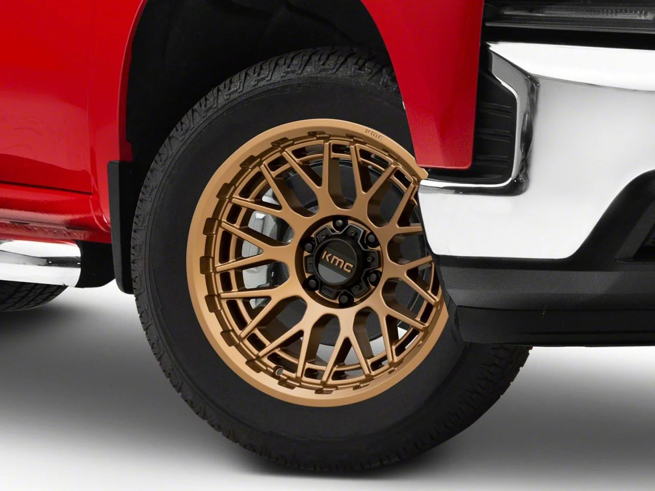 KMC Technic Matte Bronze 6-Lug Wheel; 20x9; 18mm Offset (19-26 Silverado 1500)