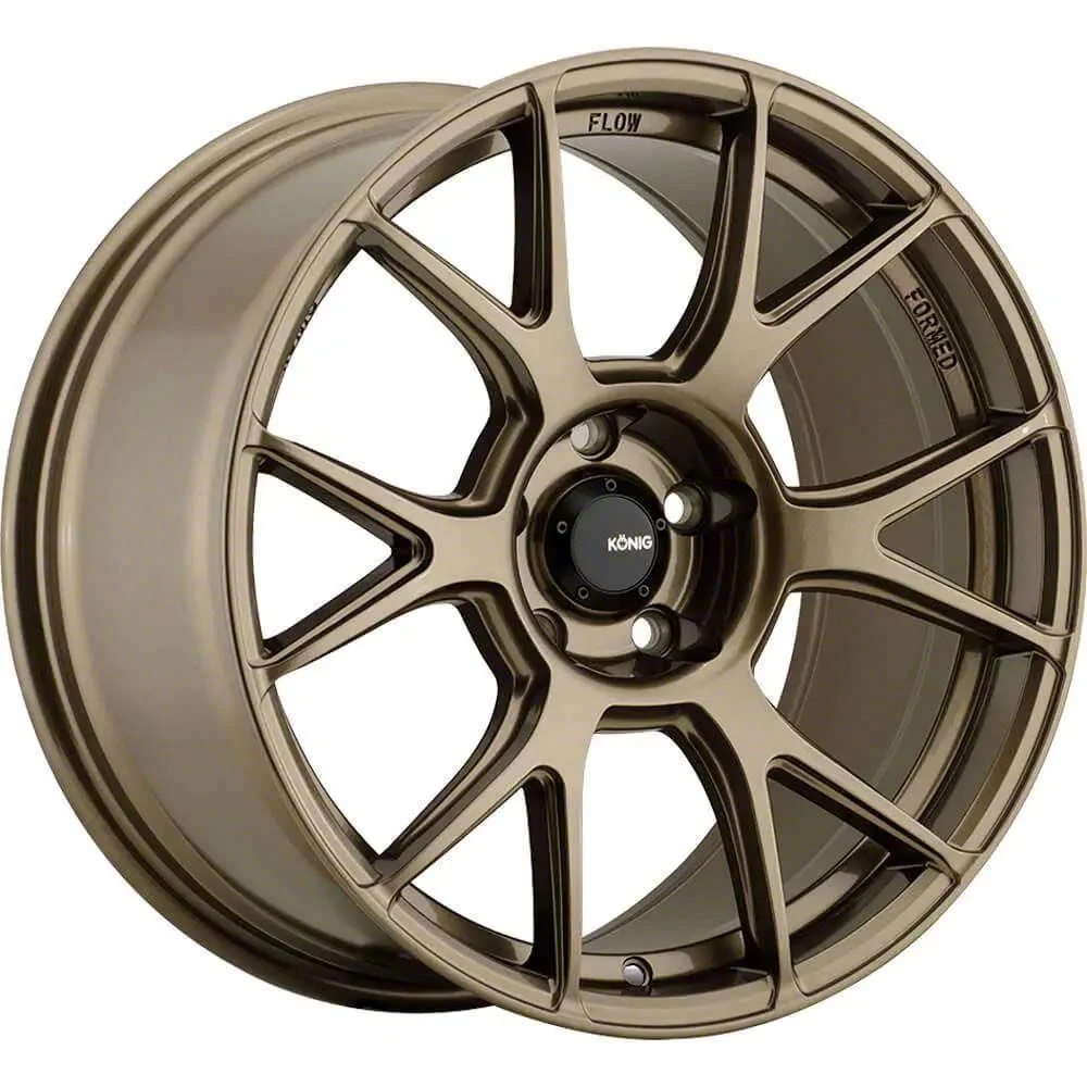 Konig Ampliform Gloss Bronze Wheel; 19x8.5; 45mm Offset (05-09 Mustang)