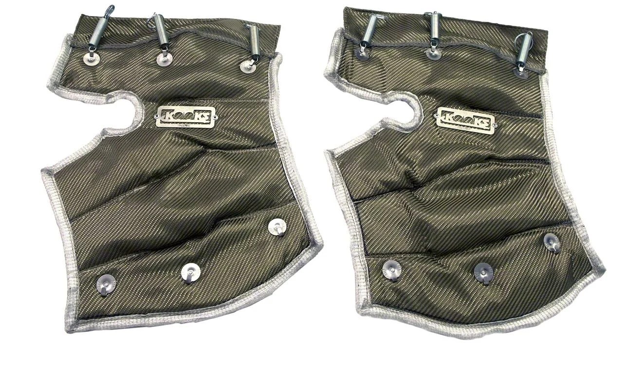 Kooks Heat Shield Blankets for Ultra-GREEN Connections (20-26 Corvette C8 Stingray)