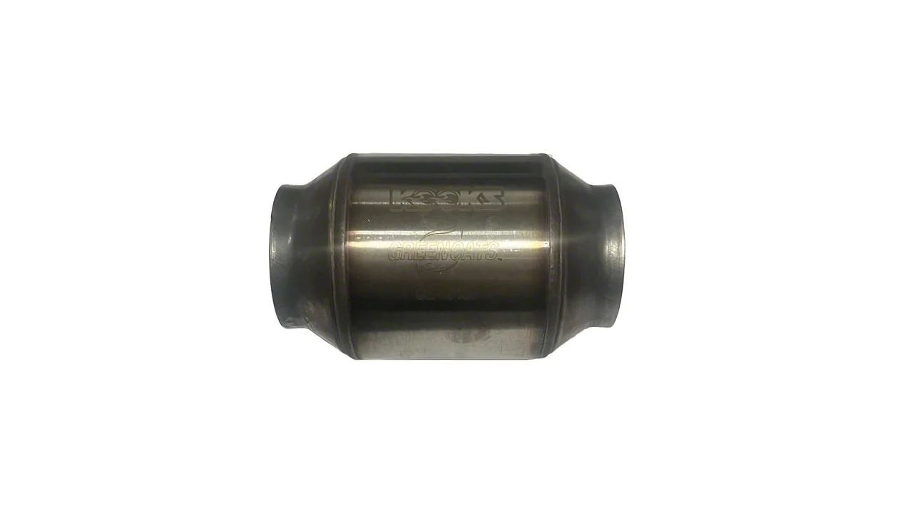 Kooks 3-Inch High Output GREEN Catalytic Converter; 7-Inch Long (Universal; Some Adaptation May Be Required)