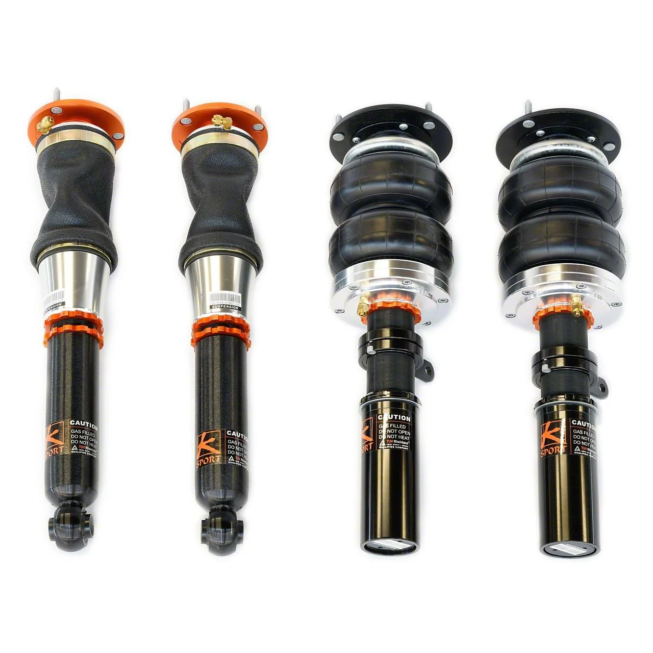 Ksport Airtech Air Suspension Kit (11-23 RWD Charger)
