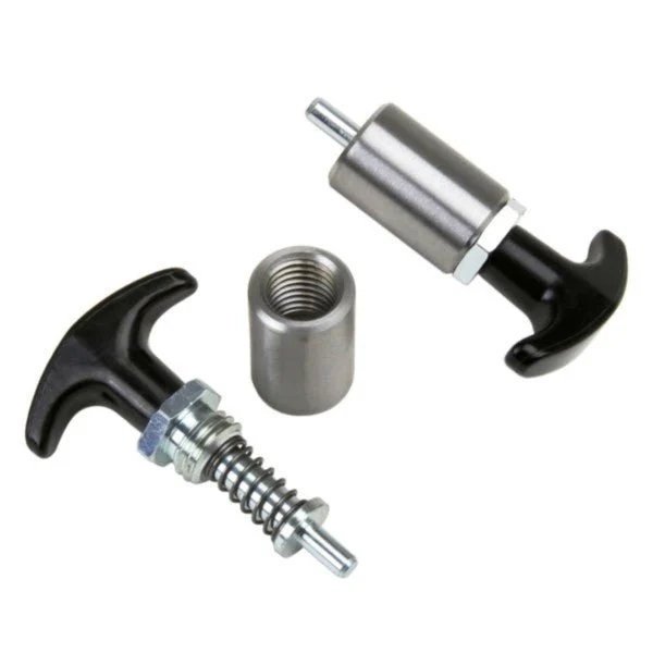 Latest Rage 704010-12 Spring Loaded Pull Pin T-Handle Latch - 1/2" Pin